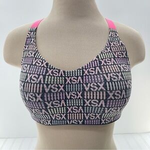 Victoria's Secret VSX Sport Gray Lightly Padded Sports Bra Size 36B